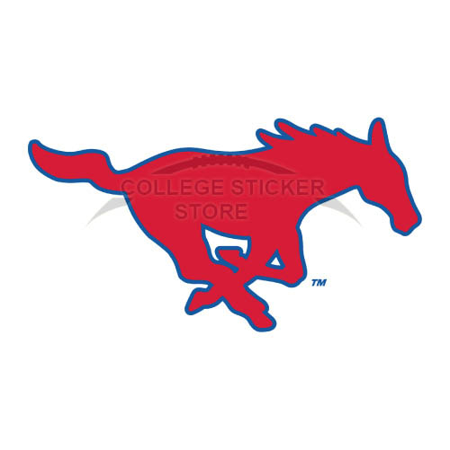 Homemade Southern Methodist Mustangs Iron-on Transfers (Wall Stickers)NO.6293